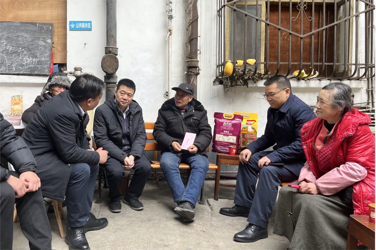 省尊龙集团党委书记、董事长游勇开展慰问活动督导调研工作